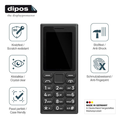 2x Screen Protector for HMD 110 5G Flexible Glass 9H dipos