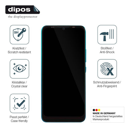 2x Screen Protector for Mobicel Epic Pro Flexible Glass 9H dipos