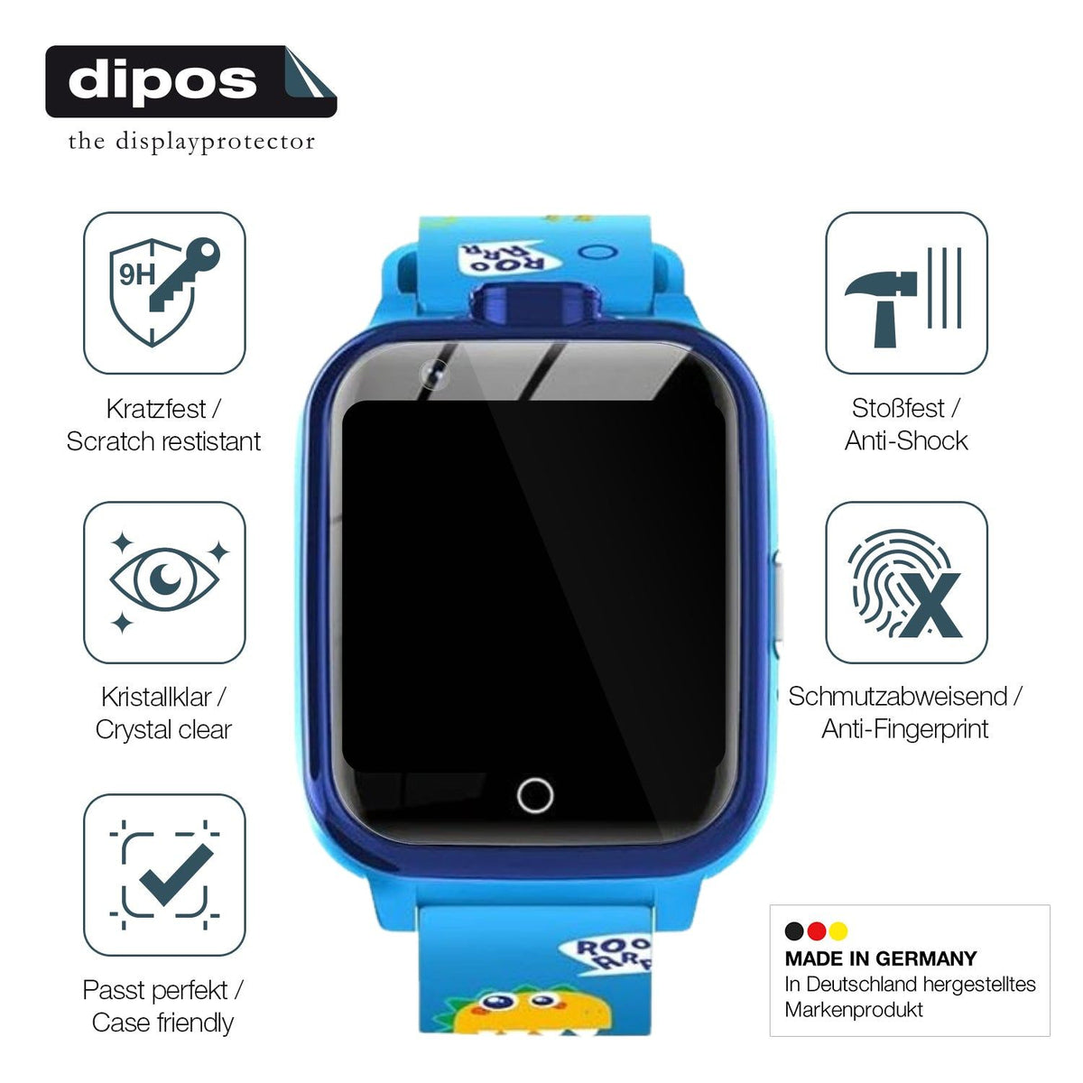 2x Screen Protector for LiveGo T10-T13 Flexible Glass 9H dipos
