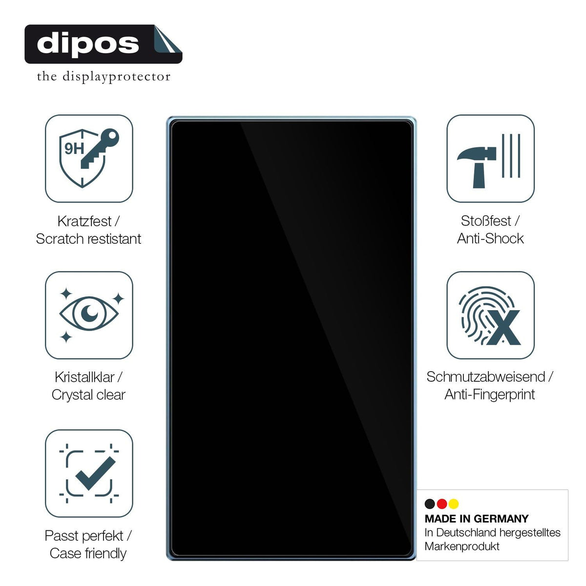2x Screen Protector for FiiO JM21 Flexible Glass 9H dipos