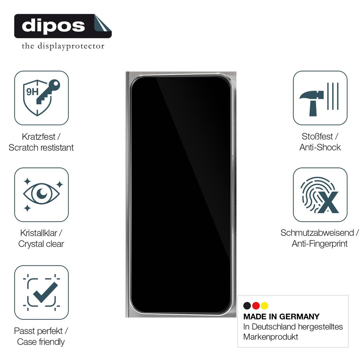2x Screen Protector for WMF Perfection 680 Flexible Glass 9H dipos