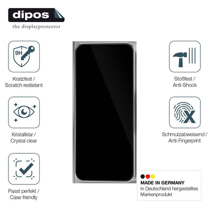 2x Screen Protector for WMF Perfection 680 Flexible Glass 9H dipos
