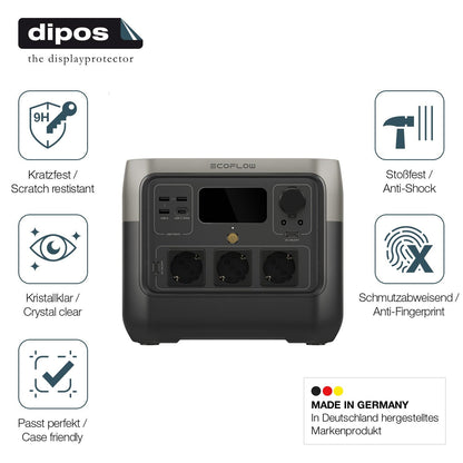 2x Screen Protector for EF Ecoflow River 2 Pro Flexible Glass 9H dipos