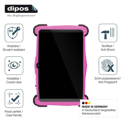 2x Screen Protector for Semeakoko 7 Zoll Kids Tablet Flexible Glass 9H dipos