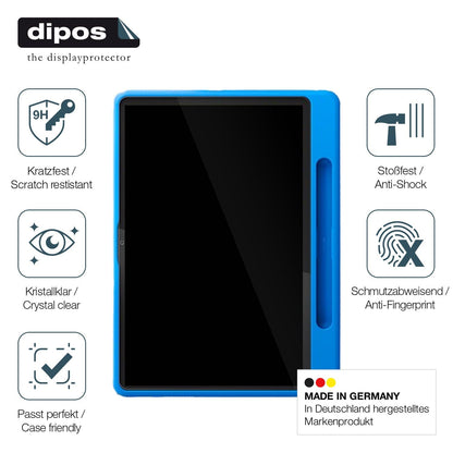 2x Screen Protector for Lenovo Tab 3.Gen 10.1 Zoll Kids Flexible Glass 9H dipos