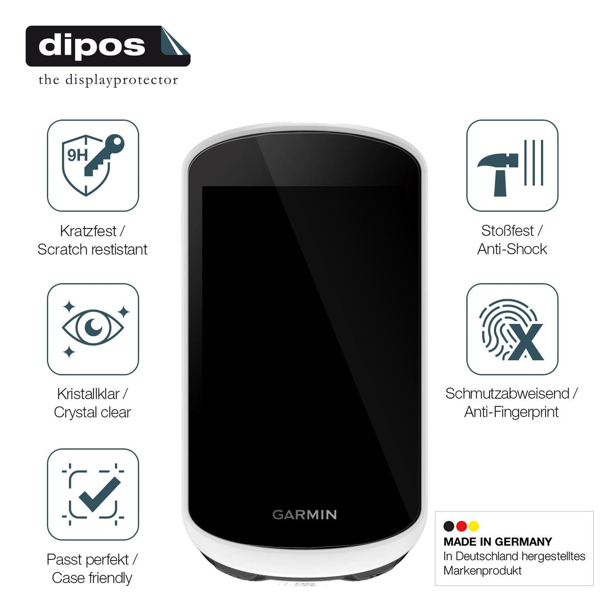 2x Screen Protector for Garmin Explore 2 Flexible Glass 9H dipos