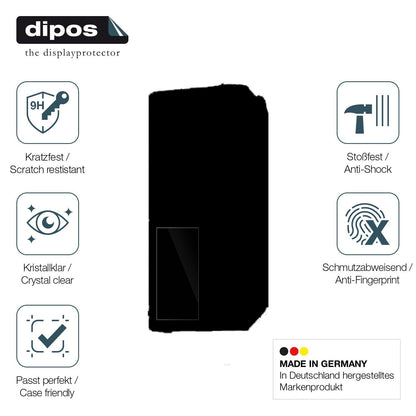 2x Screen Protector for Telpo M10 Front-Display Flexible Glass 9H dipos