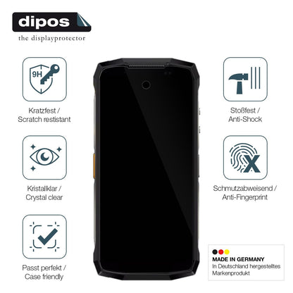 2x Screen Protector for Ulefone Armor Mini 20 4G Flexible Glass 9H dipos