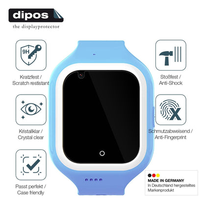 2x Screen Protector for SaveFamily Iconic Plus 2 4G Flexible Glass 9H dipos