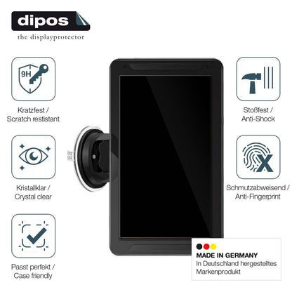 2x Screen Protector for Lamto 7 Zoll RC18 Flexible Glass 9H dipos