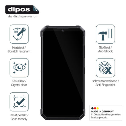 2x Screen Protector for Fossibot D06 Flexible Glass 9H dipos