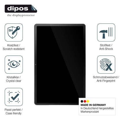 2x Screen Protector for Lenovo Tab M10 Plus 2.Gen TB-X606F Flexible Glass 9H