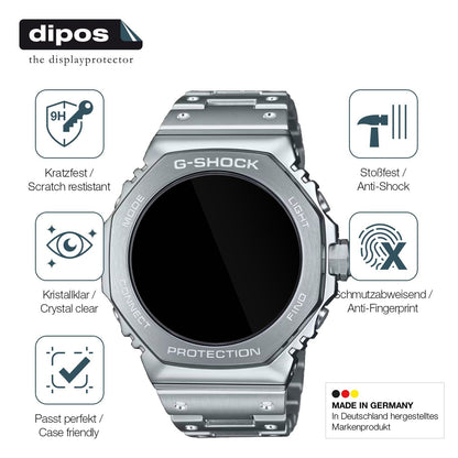 2x Screen Protector for Casio G-Shock GM-B2100D Flexible Glass 9H dipos