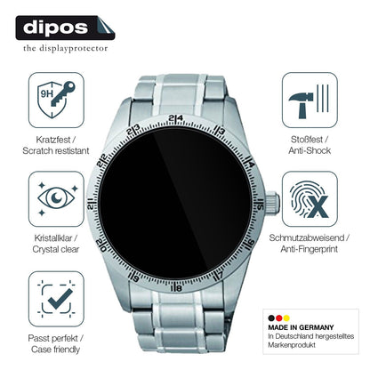 2x Screen Protector for Seiko 5 Sports SRP513K1 Flexible Glass 9H dipos