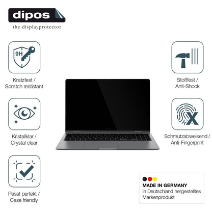 2x Screen Protector for Samsung Galaxy Book 2 Pro 360 Flexible Glass 9H dipos