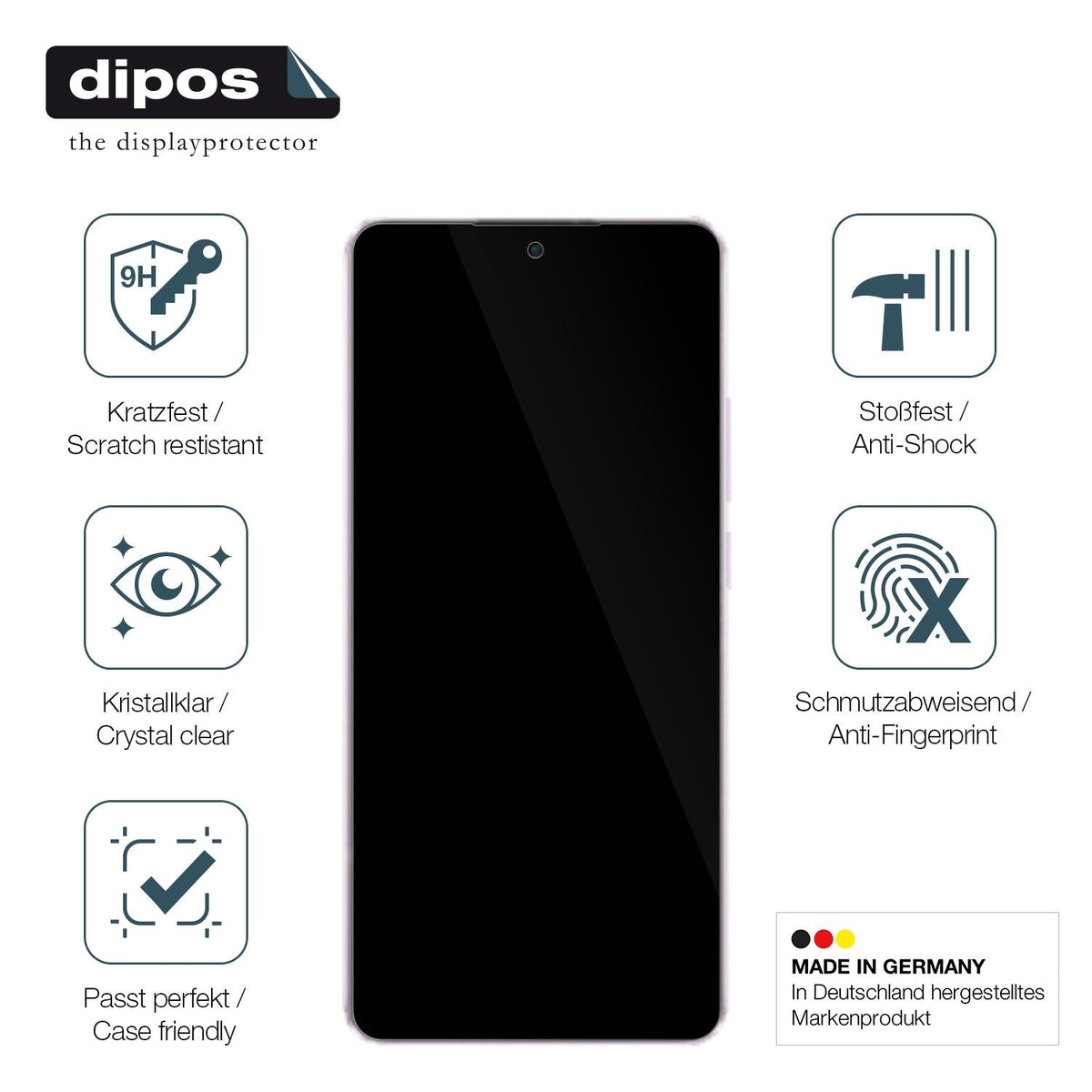 2x Screen Protector for Oppo Reno 14 Pro Flexible Glass 9H dipos