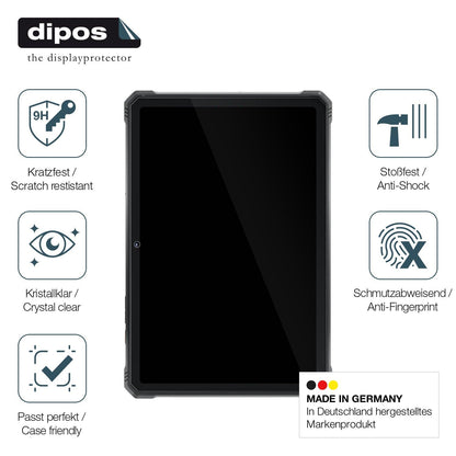 2x Screen Protector for Hotwav R9 Plus Flexible Glass 9H dipos