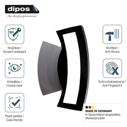 2x Screen Protector for Jura J10 Tropfblech Flexible Glass 9H dipos
