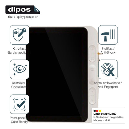 2x Screen Protector for BEAVERLAB Mikroskop 4 Zoll Flexible Glass 9H dipos