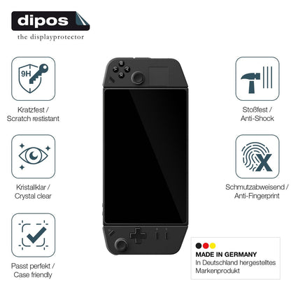 2x Screen Protector for Lenovo Legion Go Flexible Glass 9H dipos