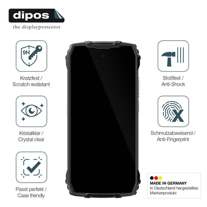 2x Screen Protector for Blackview Xplore 1 Flexible Glass 9H dipos