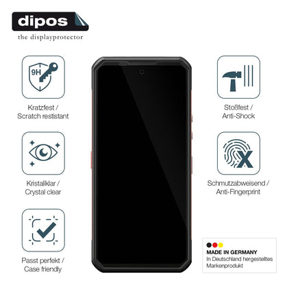 2x Screen Protector for Oukitel WP300 5G Flexible Glass 9H dipos