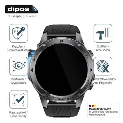 2x Screen Protector for Lige EF6-E Flexible Glass 9H dipos