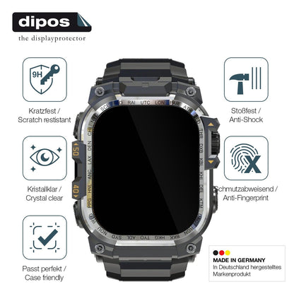 2x Screen Protector for Rollme Hero X Flexible Glass 9H dipos