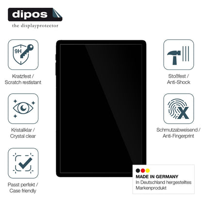 2x Screen Protector for Ulefone Tab A10 Pro Flexible Glass 9H dipos