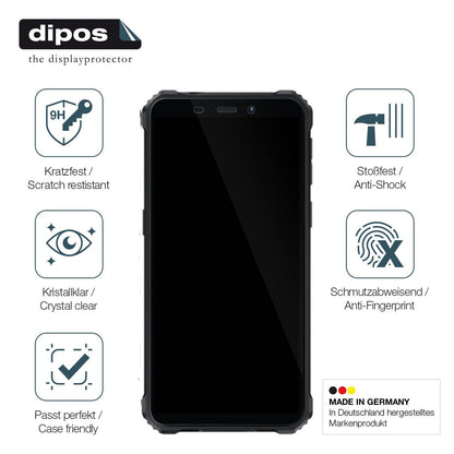2x Screen Protector for Oukitel G3 Outdoor Flexible Glass 9H dipos