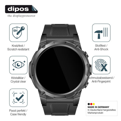 2x Screen Protector for Gard Pro Ultra 3 Flexible Glass 9H dipos