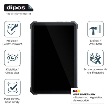 2x Screen Protector for Blackview Active 8 Pro Outdoor Flexible Glass 9H dipos