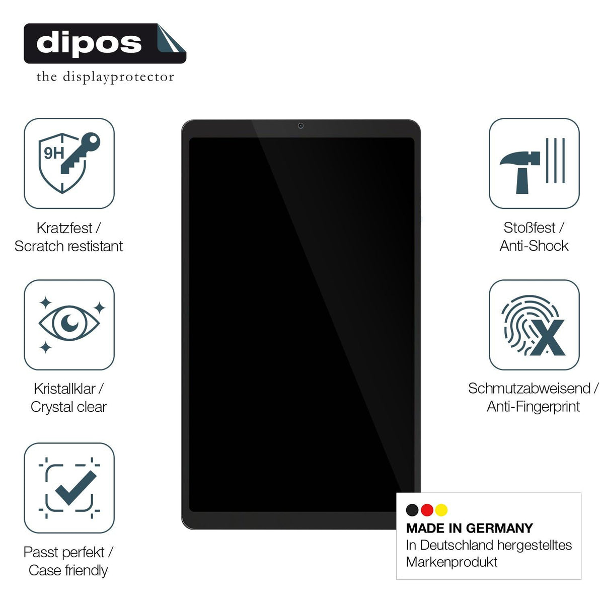 2x Screen Protector for Ulefone Tab A9 Pro Flexible Glass 9H dipos