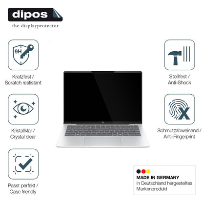 2x Screen Protector for HP OmniBook 5 14 Zoll Flexible Glass 9H dipos