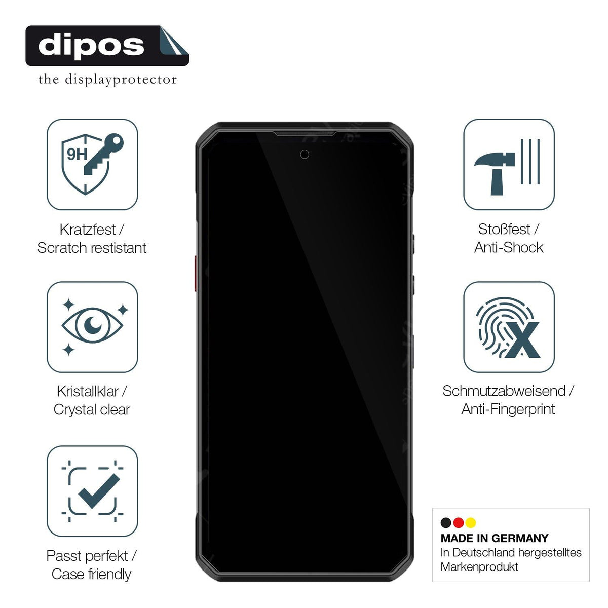 2x Screen Protector for Oukitel WP60 Flexible Glass 9H dipos