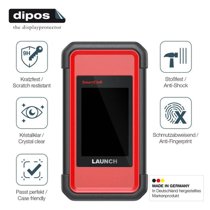 2x Screen Protector for Launch X431 SmartLink C V2.0 Flexible Glass 9H dipos