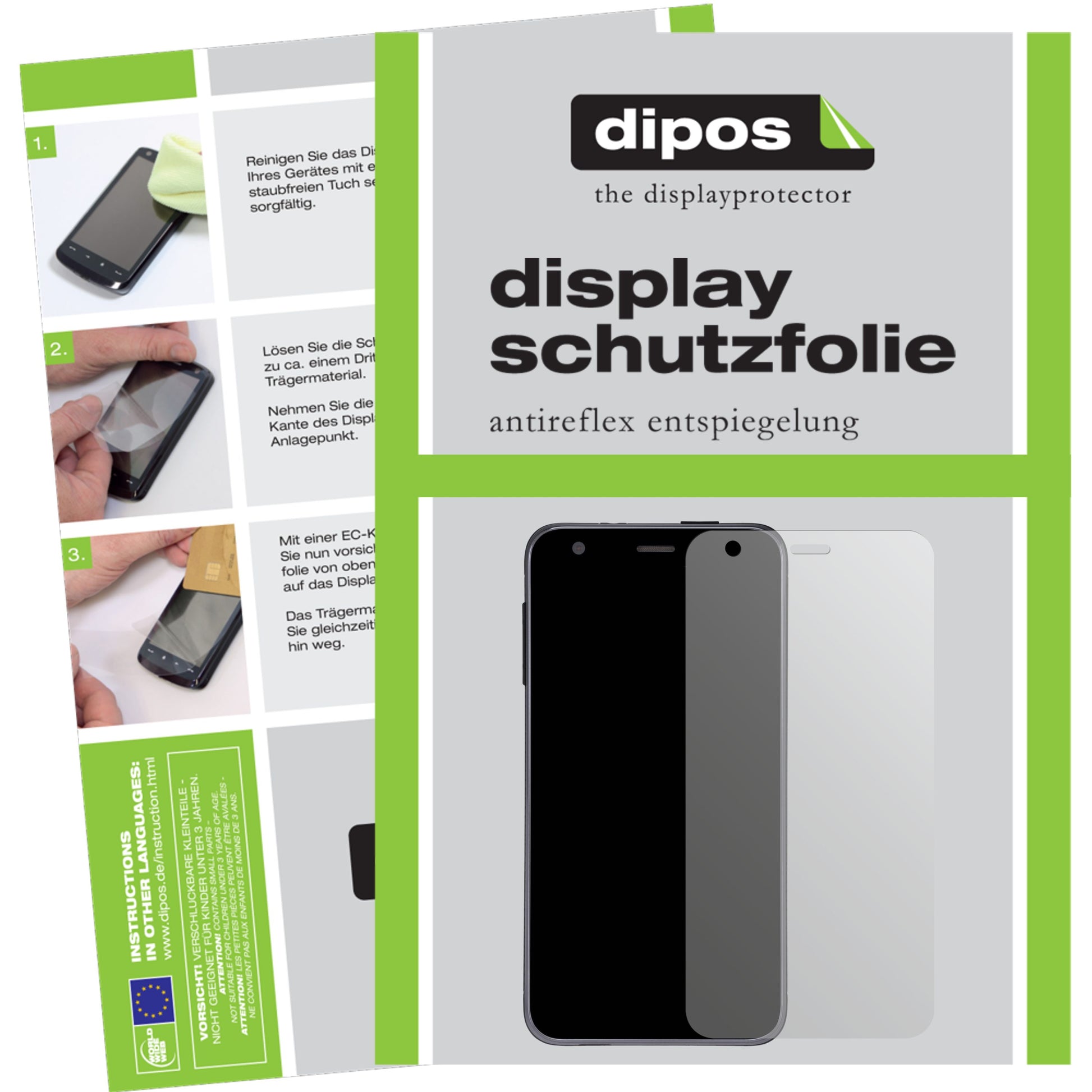 Mattes Panzerglas: Entspiegelte, dünne Folie, Fingerabdruckresistenz und Bildschirmschutz für Meizu-15