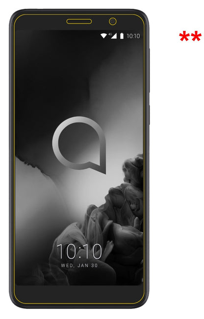 Dünne und klare Folie passend zugeschnitten für Alcatel 1X (2019)