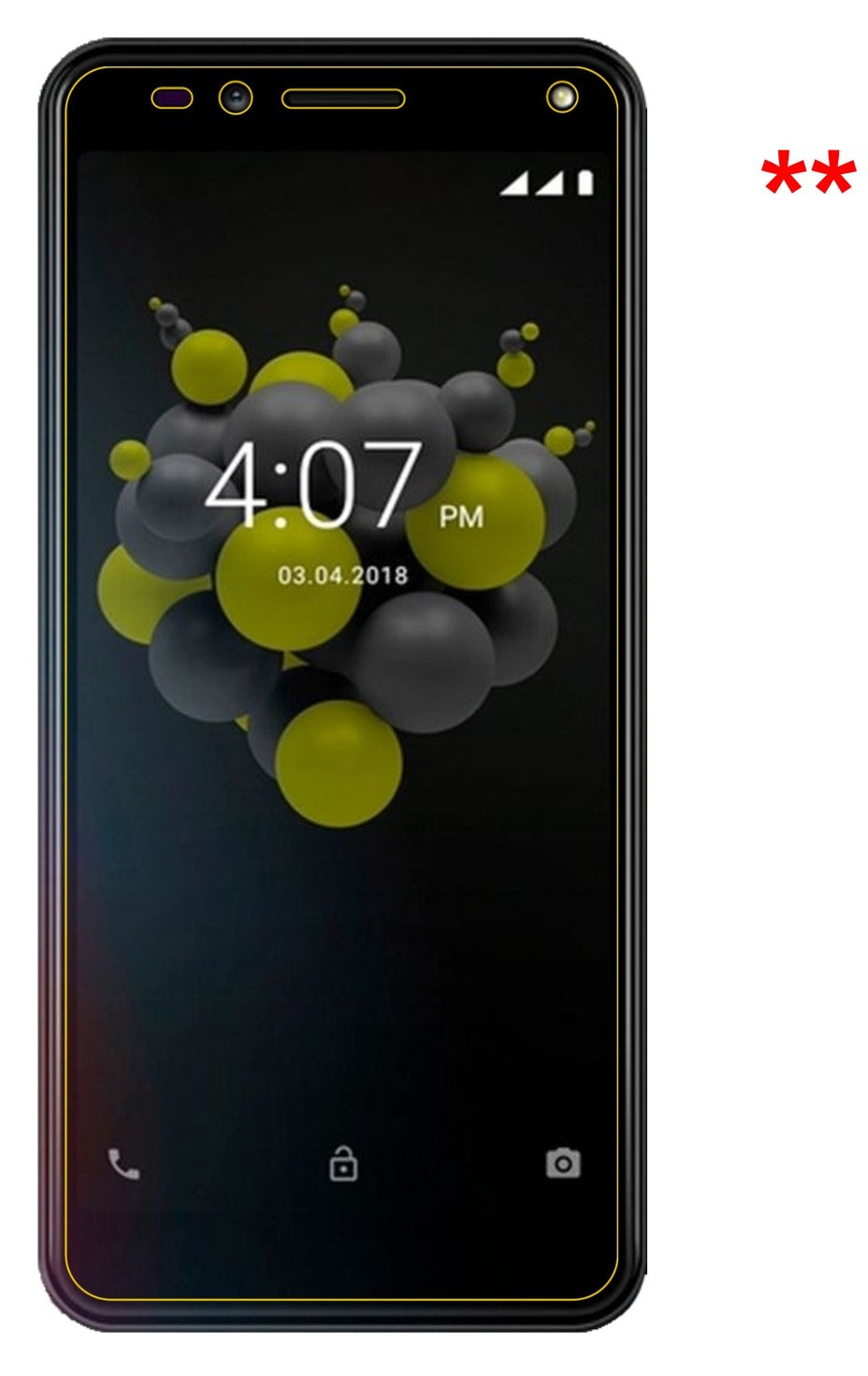 Dünne und klare Folie passend zugeschnitten für Allview A9 Plus