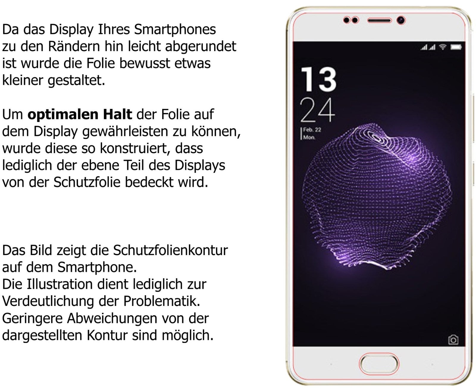 Dünne und klare Folie passend zugeschnitten für Allview X4 Soul Style