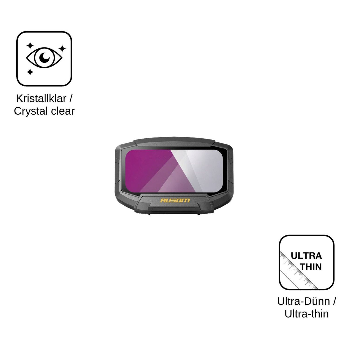 4x Screen Protector for Ausom Gosoul 2 Pro Protection Crystal Clear dipos