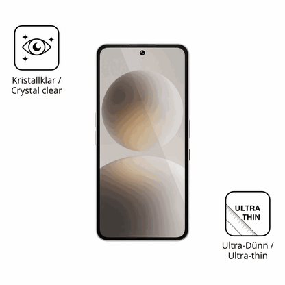 Dünne und klare Folie passend zugeschnitten für Brain Natural AI Phone BGX5