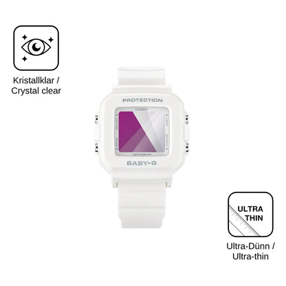 6x Screen Protector for Casio Baby-G BGD-10 Protection Crystal Clear dipos