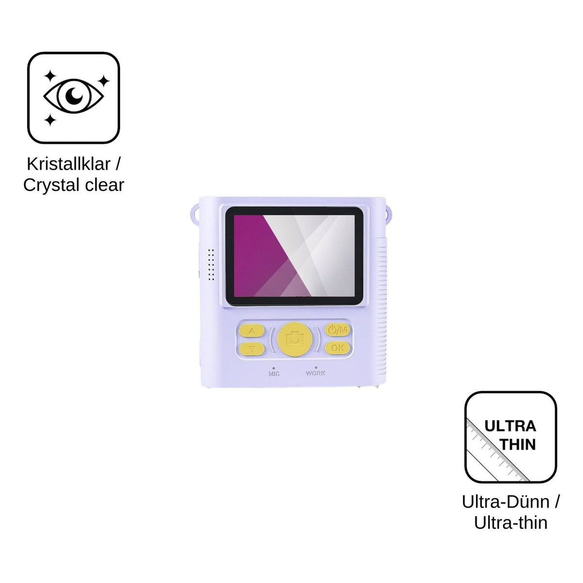 4x Screen Protector for CKATE ABS-681B Protection Crystal Clear dipos