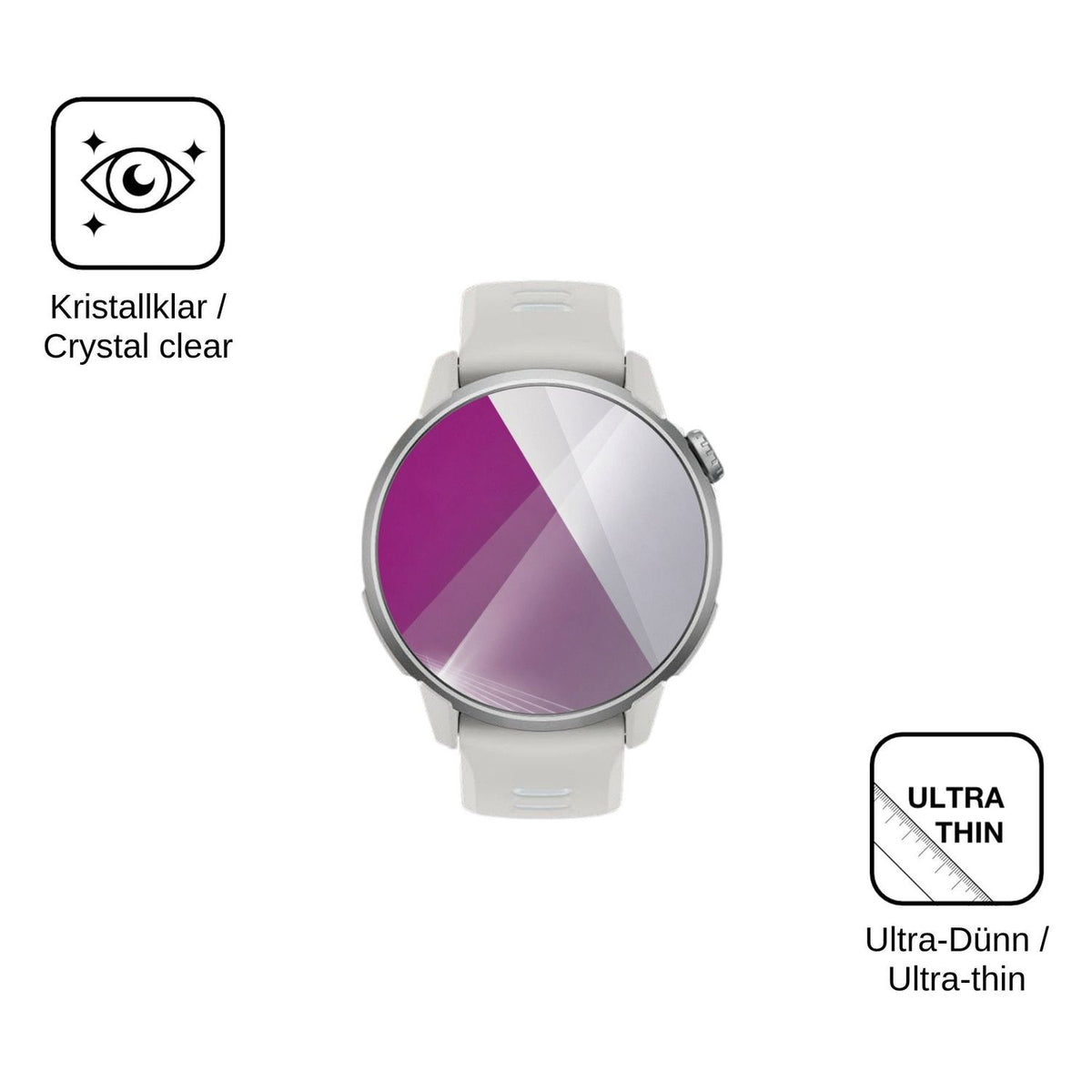 6x Screen Protector for COROS Pace 4 Pro Protection Crystal Clear dipos
