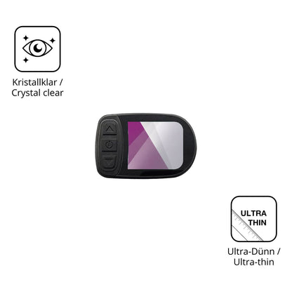 Dünne und klare Folie passend zugeschnitten für EfforPrac KT-LCD5