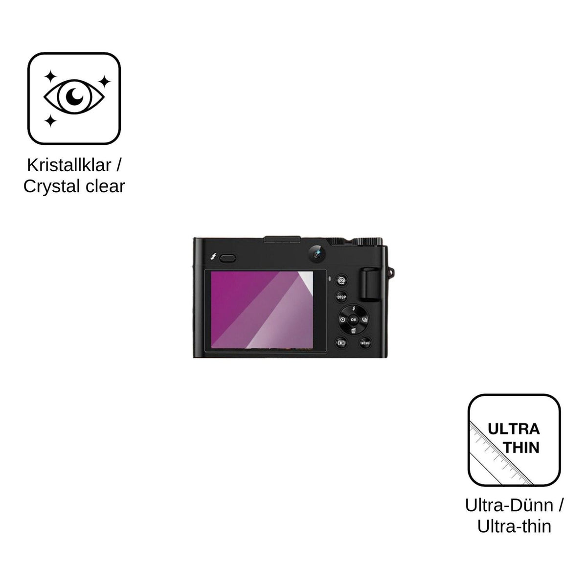 4x Screen Protector for FlyFrost DC218 Protection Crystal Clear dipos