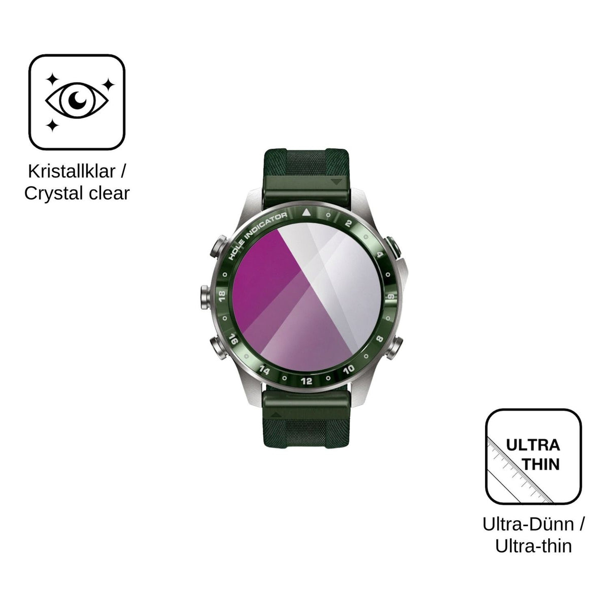 6x Screen Protector for Garmin MARQ Golfer Gen 3 Protection Crystal Clear dipos
