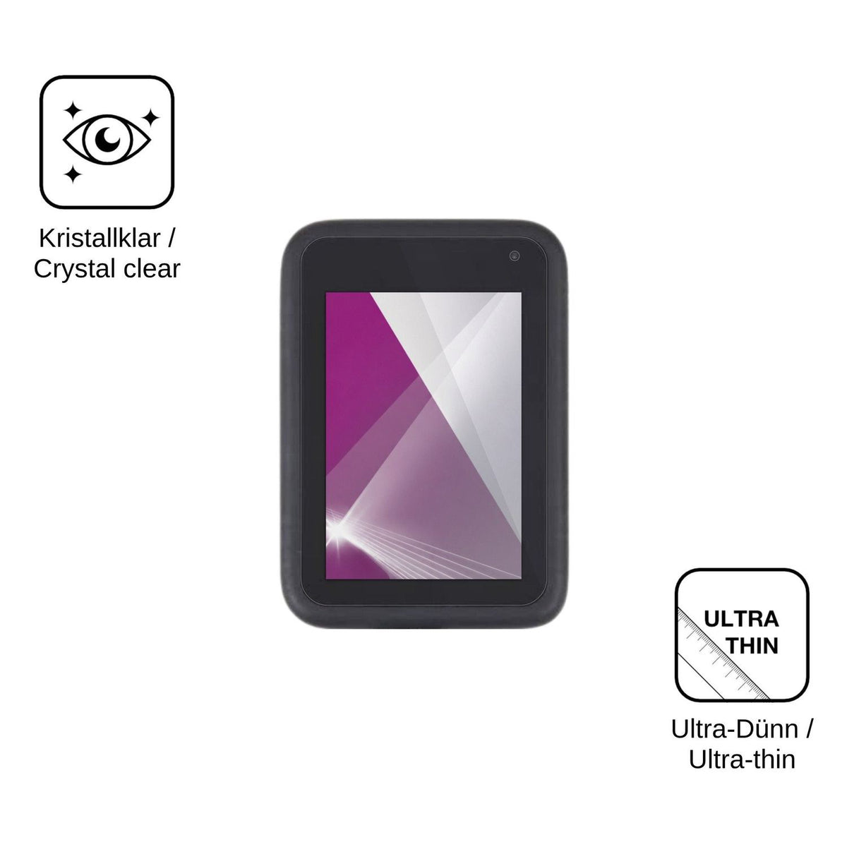 4x Screen Protector for GoPro Hero 10 Protection Crystal Clear dipos