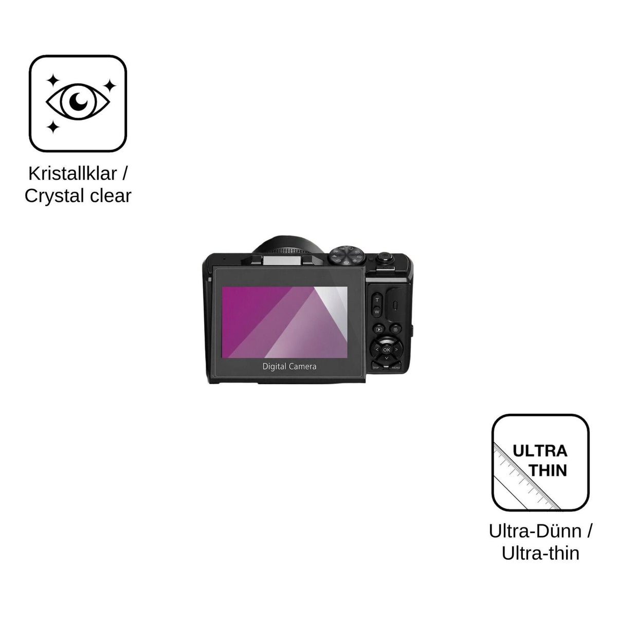4x Screen Protector for H-Bocam W081 Protection Crystal Clear dipos